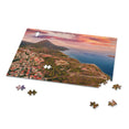 Amazing sunrise on Pylos town, Greece, Europe - Jigsaw Puzzle