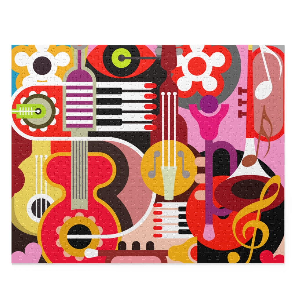 Collage - Musical Instruments - Jigsaw Puzzle