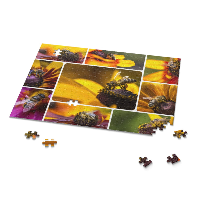 Western Honey Bee Collage - Jigsaw Puzzle