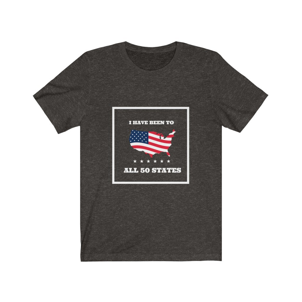 i've been to all 50 states t-shirt