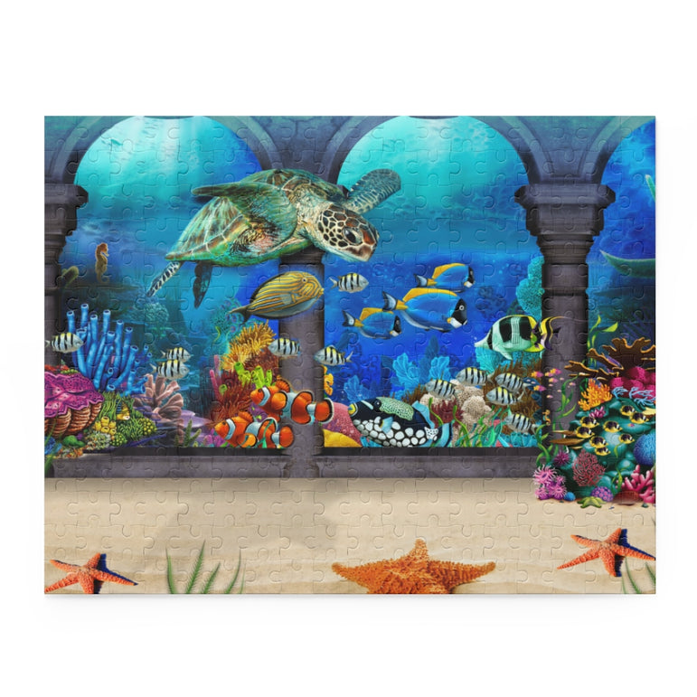 Fabulous underwater world - Jigsaw Puzzle