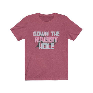 down the rabbit hole t shirt