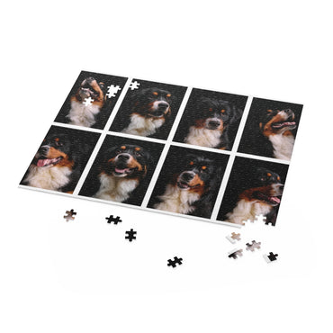 Bernese Mountain Dog Collage - Jigsaw Puzzle
