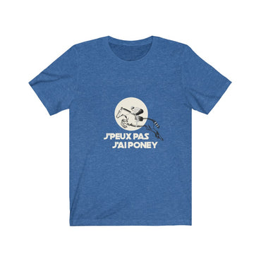 t shirt j'peux pas j'ai poney