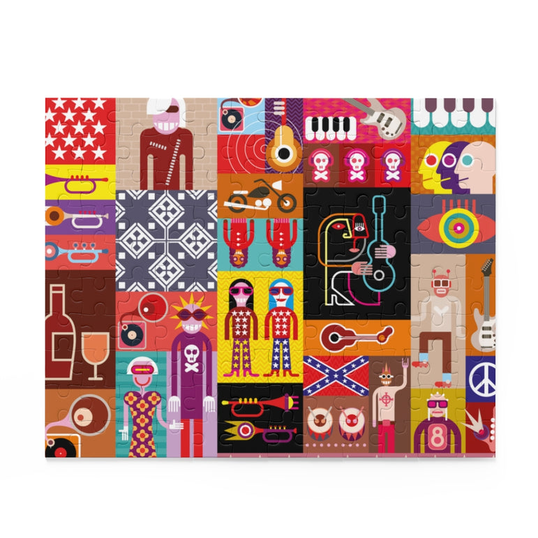 Music collage - Jigsaw Puzzle
