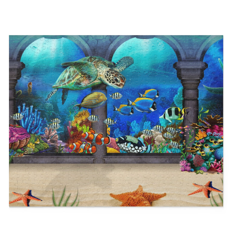 Fabulous underwater world - Jigsaw Puzzle