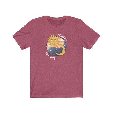 above us only sky t shirt