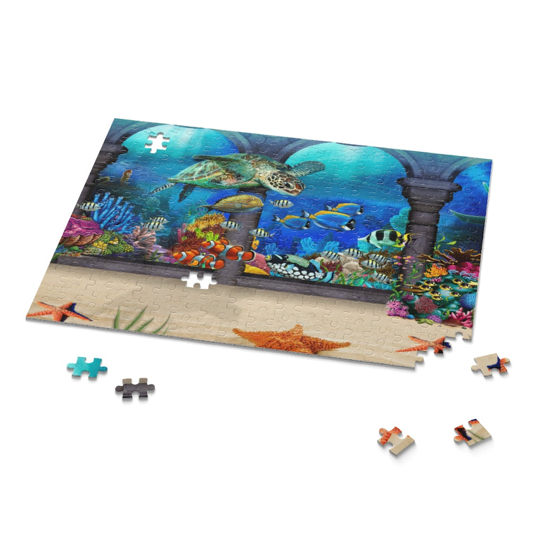 Fabulous underwater world - Jigsaw Puzzle