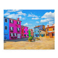 Colorful houses, Italy, Europe - Jigsaw Puzzle