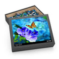 Butterfly on flowers - Jigsaw Puzzle