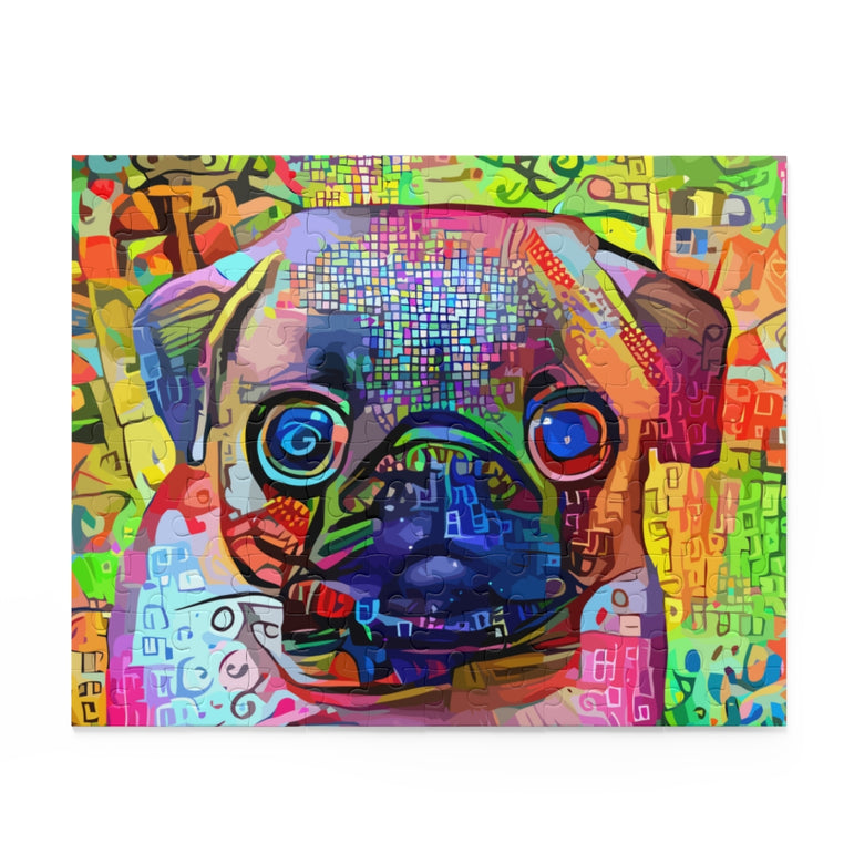 Cute Pug Dog - Jigsaw Puzzle