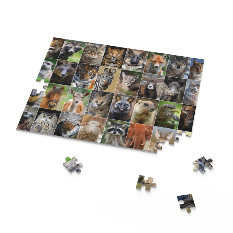 Collage - animals and birds - Jigsaw Puzzle