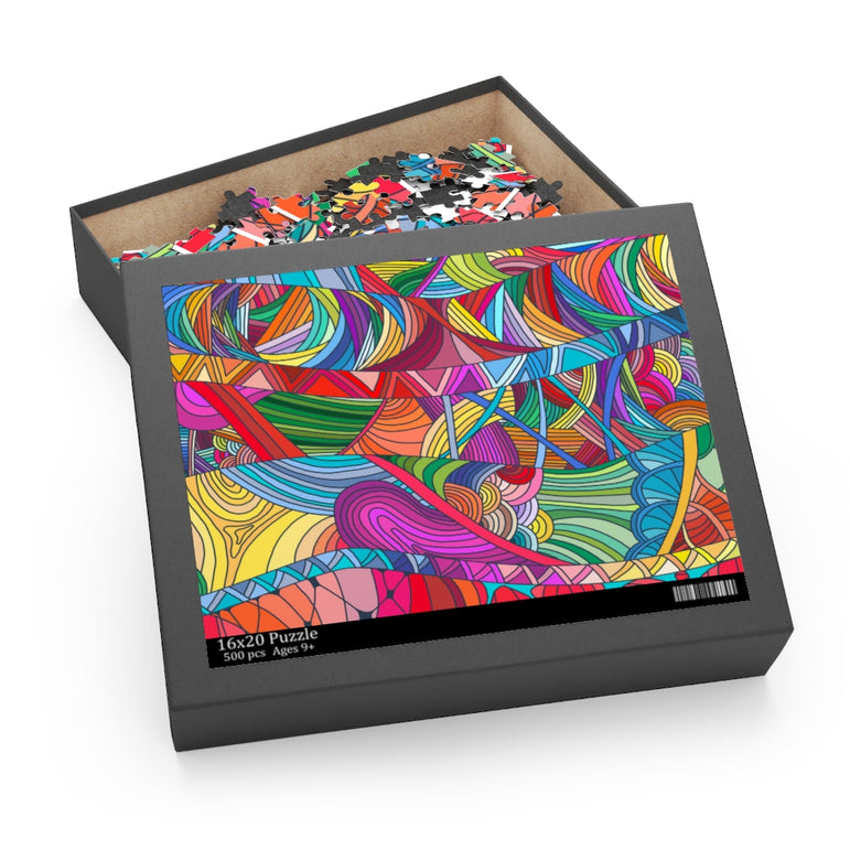 Abstract Colorful Pattern - Jigsaw Puzzle