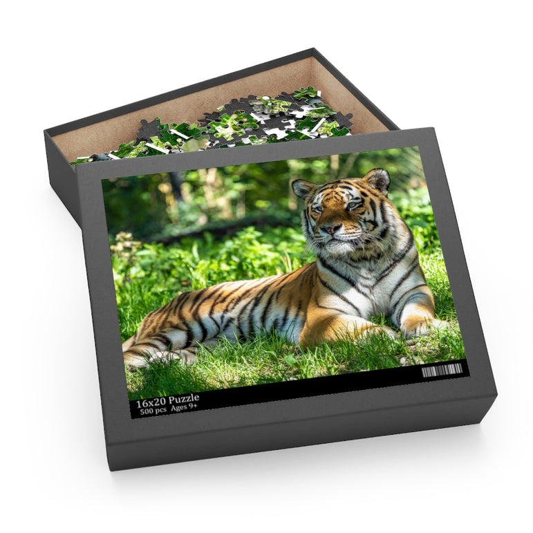 Biggest cat in the world - Siberian Tiger - Jigsaw Puzzle