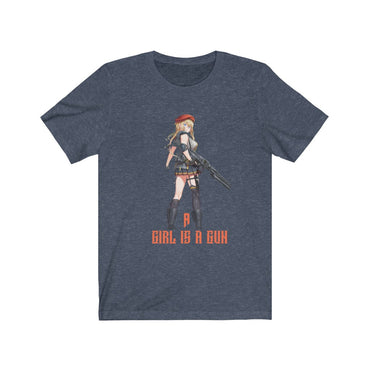 a girl is a gun t shirt