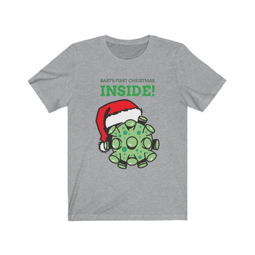 baby's first christmas inside t shirt