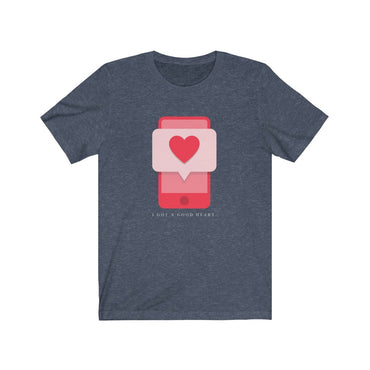 t shirt with a heart